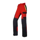Pantalon anti-coupure SOLIDUR INFINITY - Classe 1 - Type A - Rouge