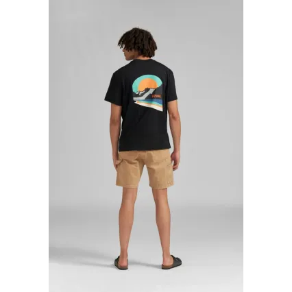 T-Shirt STIHL SUNSET - Noir - vue 4