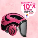 Casque Protos® Integral Forest (Rose et Noir)
