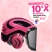 Casque Protos® Integral Forest (Rose et Noir)