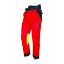 Pantalon anti-coupure SOLIDUR AUTHENTIC - Classe 1 - Type A - Rouge