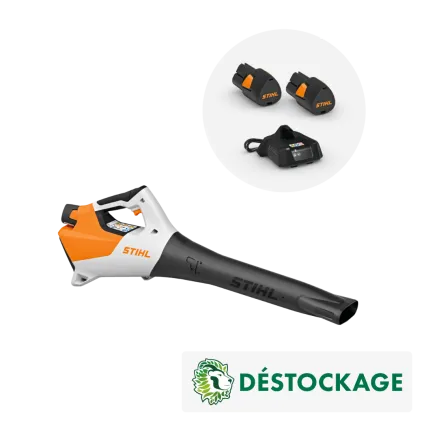 STIHL Bon plan - Souffleur à batterie STIHL BGA 30 pack 2 batteries