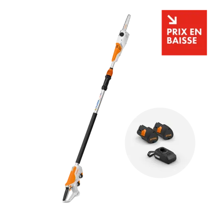 Perche d'élagage à batterie STIHL HTA 30 - Pack 2 batteries