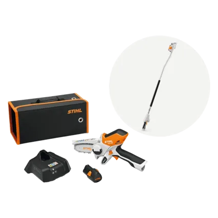 STIHL Scie de jardin à batterie STIHL GTA 26 pack complet et rallonge