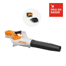 Souffleur à batterie STIHL BGA 50 pack 1 batterie