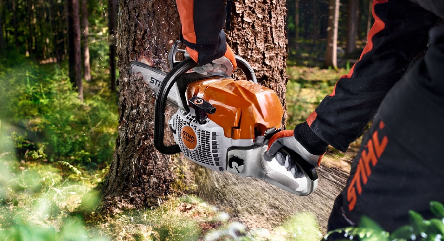Tronçonneuse MS 362 c m vw STIHL Tronçonneuse professionnelle innovante avec MTronic (M) et