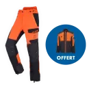 Pantalon anti-coupure SOLIDUR INFINITY - Classe 1 - Type A - Orange