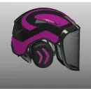 Casque Protos® Integral Forest (Noir et Pink)