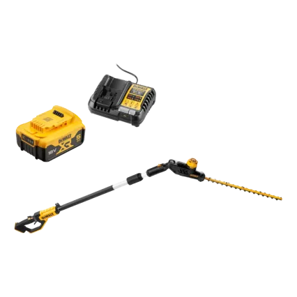 DEWALT Taille-haies sur perche à batterie DEWALT DCMPH566P1-QW pack 1 batterie