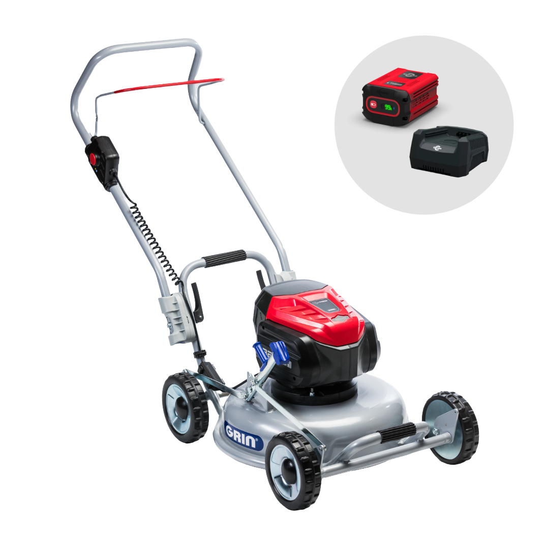 Tondeuse mulching à batterie GRIN BM46 - Pack 1 batterie