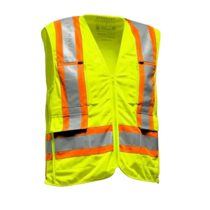 PFANNER Gilet PFANNER ZIPP4FIT - Jaune orange