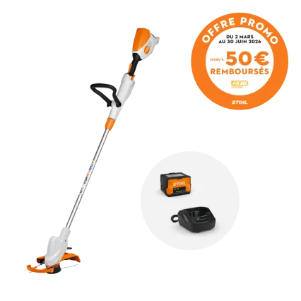 STIHL Coupe-bordures &agrave; batterie STIHL FSA 50 - Pack 1 batterie