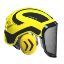 Casque Protos® Integral Forest (Jaune Fluo et Carbone)