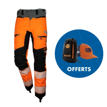 Pantalon anti-coupure SOLIDUR ULTRALIGHT - Homme - Classe 1 - Type C