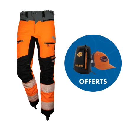 Pantalon anti-coupure SOLIDUR ULTRALIGHT - Homme - Classe 1 - Type C
