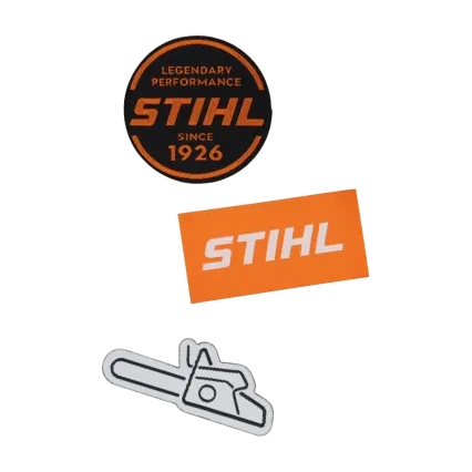 STIHL Autocollants en silicone STIHL