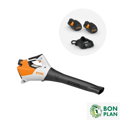 STIHL Bon plan - Souffleur à batterie STIHL BGA 30 pack 2 batteries