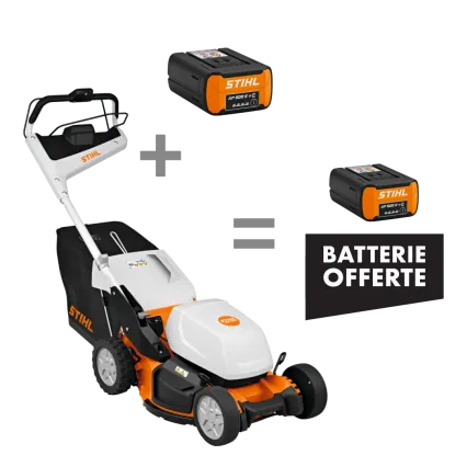 STIHL Pack promo AP 500 S - Tondeuse à batterie STIHL RMA 750 V