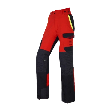 Pantalon anti-coupure SOLIDUR INFINITY - Classe 1 - Type A - Rouge