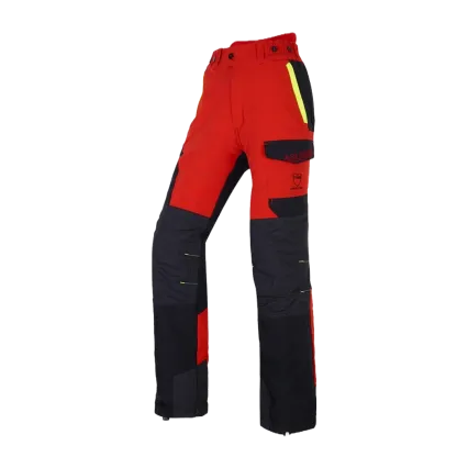 Pantalon anti-coupure SOLIDUR INFINITY - Classe 1 - Type A - Rouge
