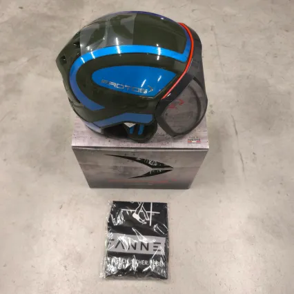 PROTOS Bon plan - Casque Protos® Integral Forest (Olive et Bleu métal)