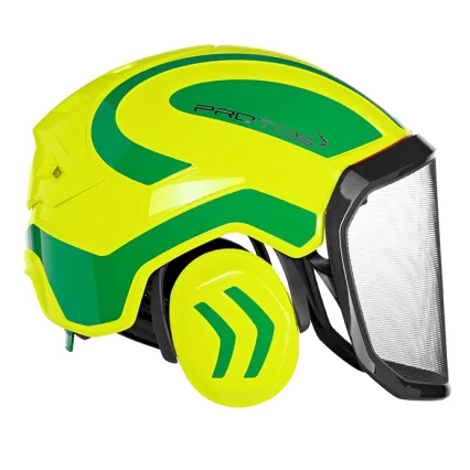 PROTOS Casque Protos® Integral Forest (Jaune Fluo et Vert)