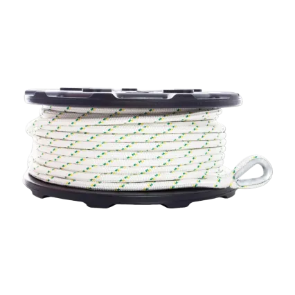 PORTABLE WINCH Corde double tresse avec épissure et cosse Portable Winch - Ø 12 mm x 100 m