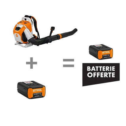 STIHL Pack promo AP 500 S - Souffleur dorsal à batterie STIHL BRA 600