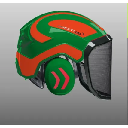 PROTOS Casque Protos® Integral Forest (Vert et Orange)