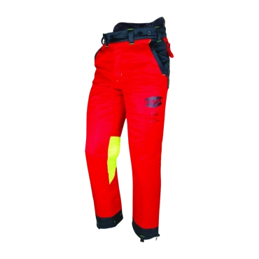Pantalon anti-coupure SOLIDUR AUTHENTIC - Classe 1 - Type A - Rouge