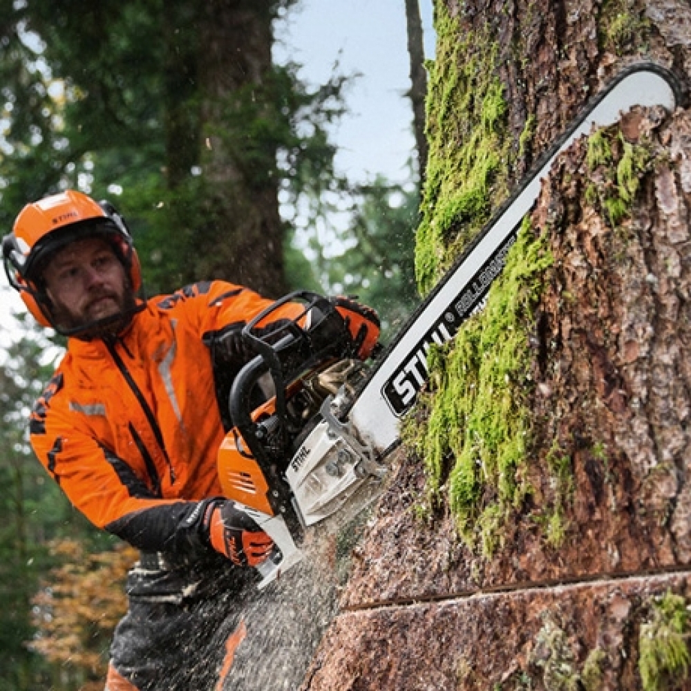 Présentation de la nouvelle Stihl MS 500i - Lambin