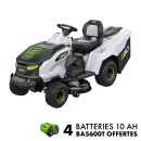 Tracteur tondeuse à batterie EGO TR3801E-B