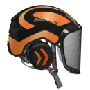 Casque Protos® Integral Arborist (Noir et Orange Fluo)