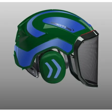 PROTOS Casque Protos® Integral Forest (Olive et Bleu métal)