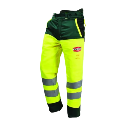 SOLIDUR Pantalon anti-coupure SOLIDUR GLOW - Classe 1 - Type A - Jaune