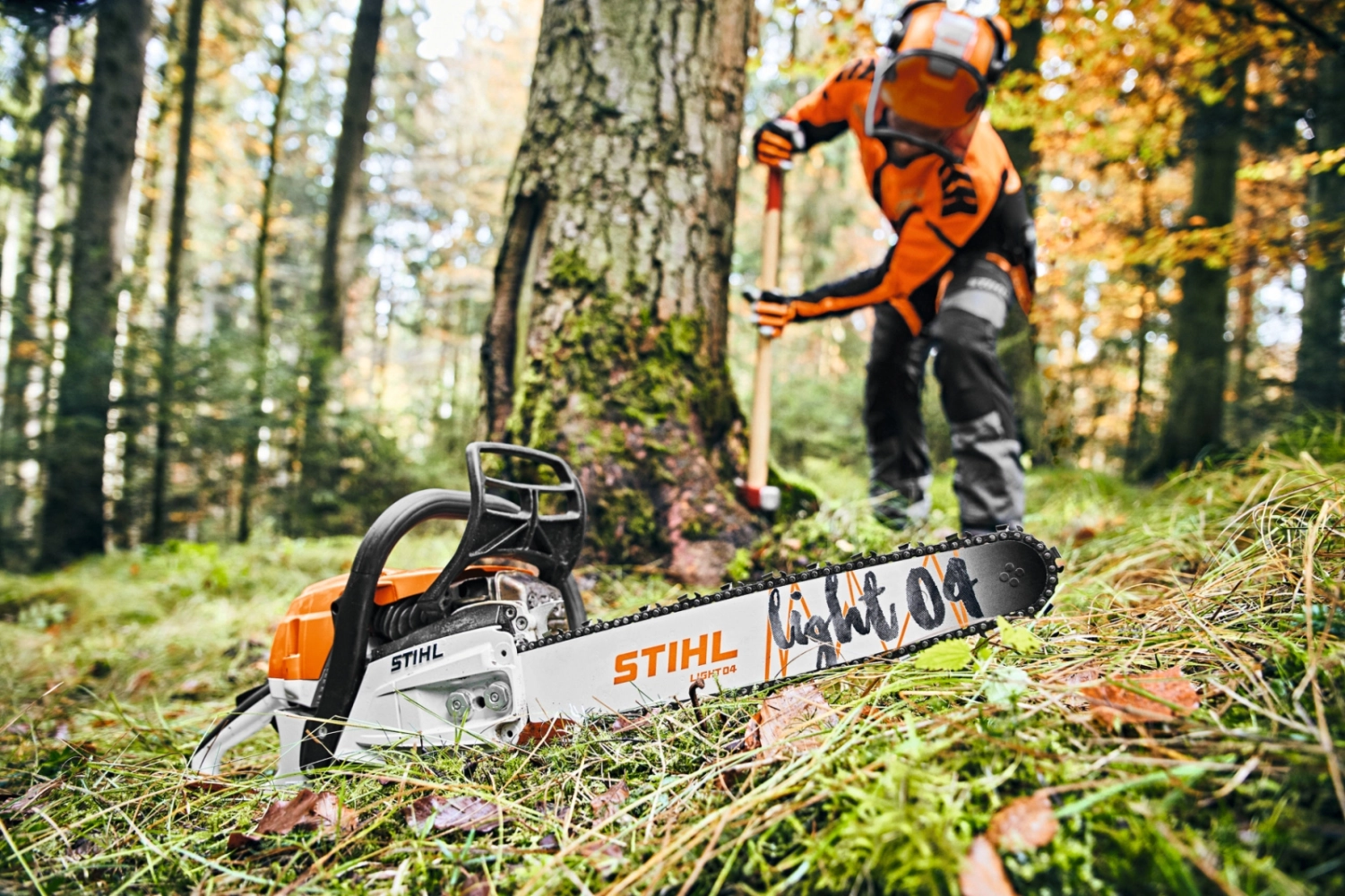 Guide-chaîne Light 04 STIHL pour MS 362, MS 391, MS 400