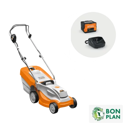 STIHL Bon plan - Tondeuse &agrave; batterie STIHL RMA 235 - Pack 1 batterie