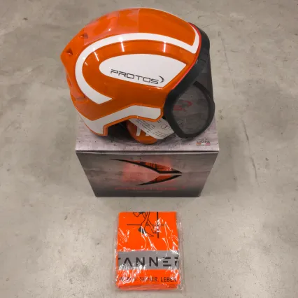 PROTOS Bon plan - Casque Protos® Integral Forest (Orange et Blanc)