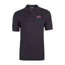 Polo manches courtes SOLIDUR - Noir