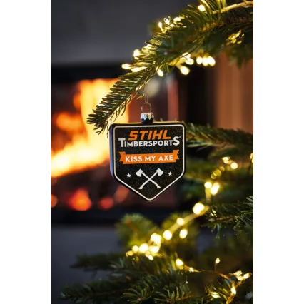 STIHL Boule de Noël STIHL Kiss my Axe