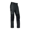 Pantalon de travail PFANNER CANFULL ZIPP2ZIPP - Gris/Noir