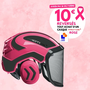 Casque Protos® Integral Forest (Rose et Noir mat)
