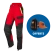 Pantalon anti-coupure SOLIDUR INFINITY - Classe 3 - Type A - Rouge