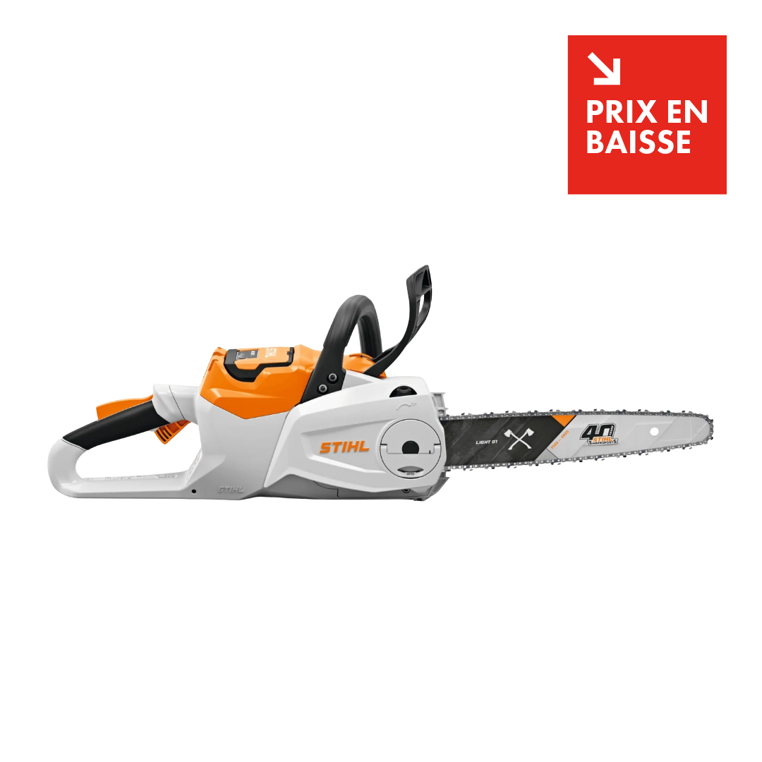 Tronçonneuse à batterie STIHL MSA 80 C-B - Guide 40 ANS TIMBERSPORTS