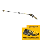 Élagueuse sur perche à batterie DEWALT DCMPS567 - Starter pack offert