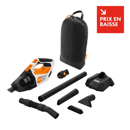 Aspirateur à main STIHL SEA 20 pack complet