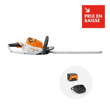 Taille-haies à batterie STIHL HSA 50 pack 1 batterie
