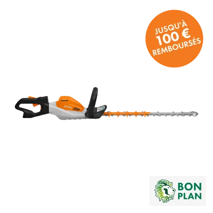 STIHL Bon plan - Taille-haies à batterie STIHL HSA 130.0 R - Longueur 750 mm