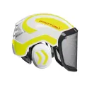 Casque Protos® Integral Forest (Blanc et Jaune Fluo)