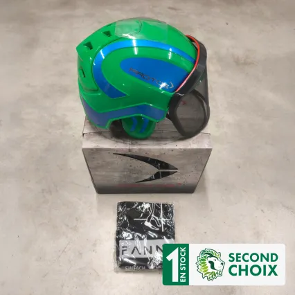 PROTOS Bon plan - Casque Protos® Integral Forest (Vert et bleu métallique)